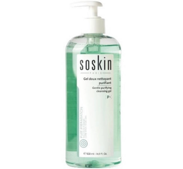 SOSKIN Gel Doux Nettoyant Purifiant – 500 ml