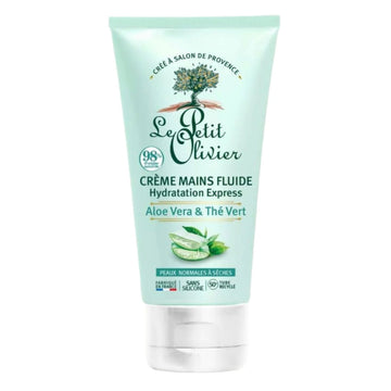 LE PETIT OLIVIER- Crème Mains Hydratation Express - Aloe Vera Thé Vert 75ml