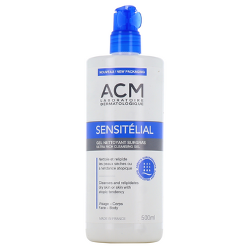 ACM SENSITELIAL GEL NETTOYANT SURGRAS 500 ml