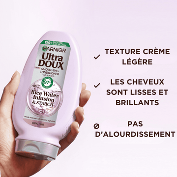 Garnier ultra doux rice water infusion & starch conditioner 200ml