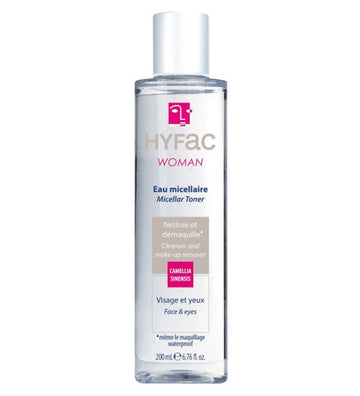 Hyfac Woman Eau micellaire Nettoyante et Démaquillante – 200 ml