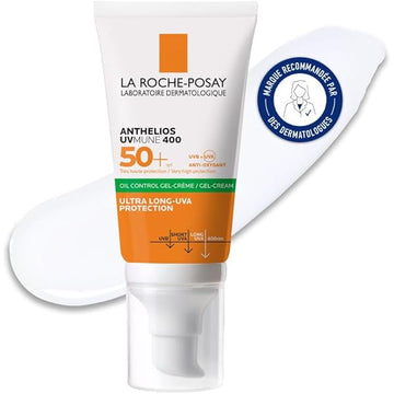 La ROCHE POSAY Anthelios UVMUNE400 Oil Control Invisible SPF50+ Peau Mixte à Grasse Acnéique 50ml