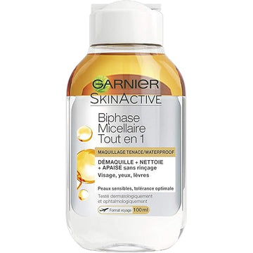 GARNIER SkinActive Biphase Micellaire Tout en 1 -Waterproof 100ml