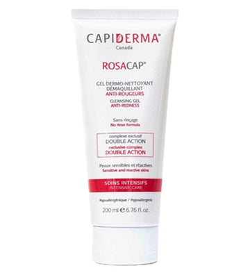 Capiderma Rosacap gel derme-nettoyant démaquillant 200 ml