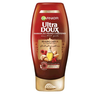 ULTRA DOUX après-Shampooing À L’huile de Ricine et D’Amande 200ml