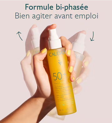 CAUDALIE Vinosun Protect Eau Solaire Très Haute Protection SPF50+ 150ML