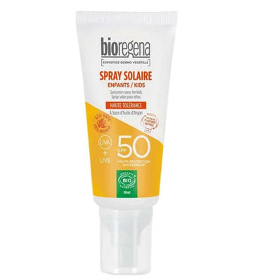 BioRegena Ecran Solaire en Spray Enfants Spf50 – 90ml = Brume d’Aloé Véra 200ml Offerte
