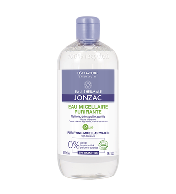 JONZAC EAU THERMALE PURE EAU MICELLAIRE PURIFIANTE 500ml