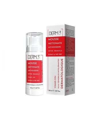 DermoZ Mousse Nettoyante Anti-Rougeurs Démaquillante 150ml