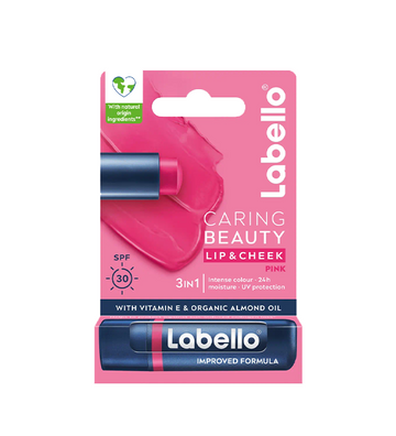 Labello Caring Beauty Lip & Cheek Spf 30 Pink 4.8g