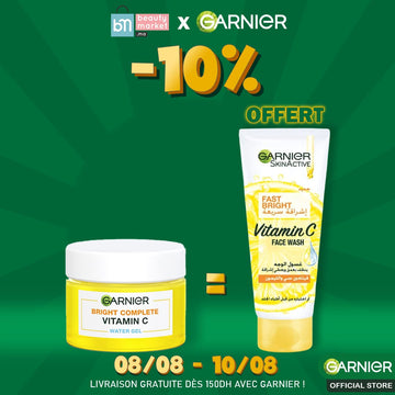 Garnier SkinActive Fast Bright Vitamin C Aqua Gel 50ml = GEL WASH FAST BRIGHT 100ML