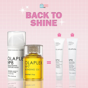 OLAPLEX PACK Brillance et Hydratation = N°4 + N°8 OFFERTS