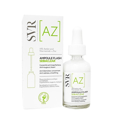 SVR AMPOULE AZ SEBIACLEAR AMPOULE FLASH 30 ML