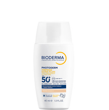 BIODERMA PHOTODERM XDEFENSE ULTRA FLUID SPF 50+ TEINTE 01 40ML =Trousse offerte