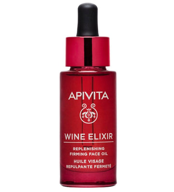 Apivita Wine Elixir Huile visage Repulpante 30ml