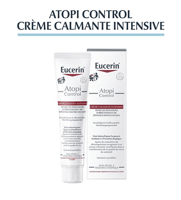 Eucerin atopicontrol crème calmante intensive – 40ml