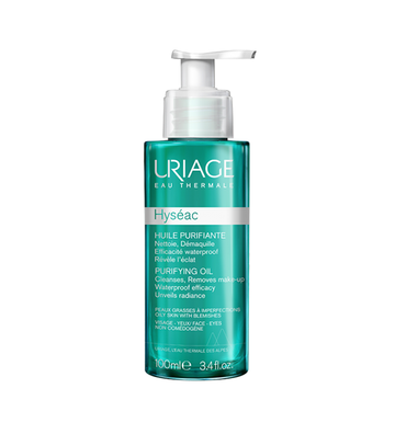 Uriage – hyseac – huile purifiante huile démaquillante purifiante 100