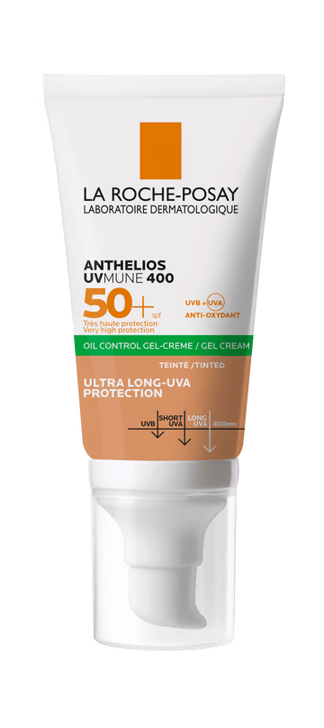 La Roche-Posay Anthelios XL Crème Solaire Matifiante Teintée SPF50+ Peau Mixte à Grasse Acnéique | 50ml
