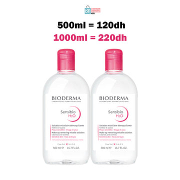 OFFRE PROMOTIONNELLE X2 Bioderma Sensibio H2O Solution Micellaire 500ml