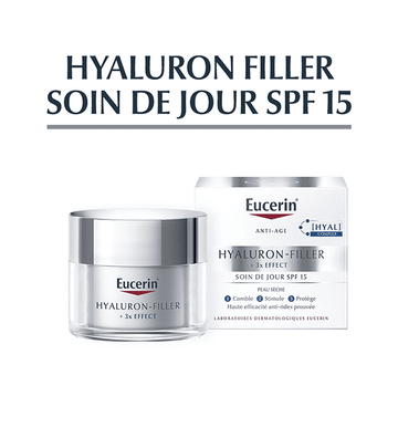 Eucerin pack hyaluron-filler soin de jour 50ml