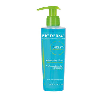 BIODERMA Sébium Gel Moussant Nettoyant Purifiant 200 ml