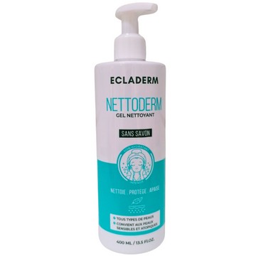 ECLADERM netto derm gel nettoyant 400 ml