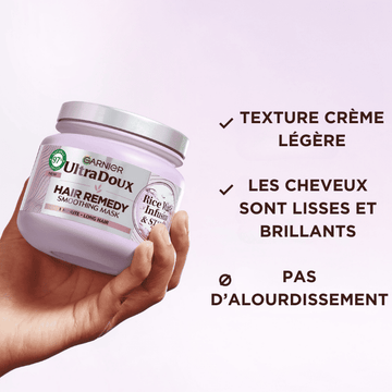 Garnier ultra doux rice water masque infusion d’eau de riz & amidon 340G
