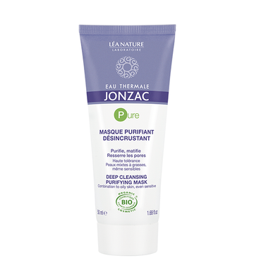 JONZAC EAU THERMALE PURE MASQUE PURIFIANT DÉSINCRUSTANT 50 ml