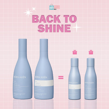 BJORN AXEN Repair Pack SHAMPOOING + CONDITIONER 250ML = Shampoing 75 Ml + Conditioner 75 Ml Offerts