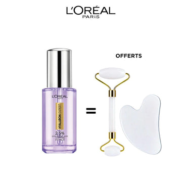 L'oréal paris hyaluron expert serum contour des yeux 2.5% 20ml = guash + roller offert