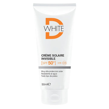 D-WHITE Ecran Solaire Crème Invisible SPF50+ 50ml